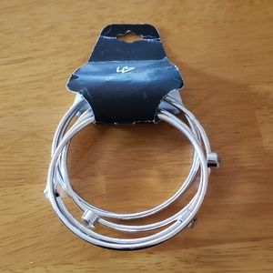 NWT - Lane Bryant Silver Bangle Brace